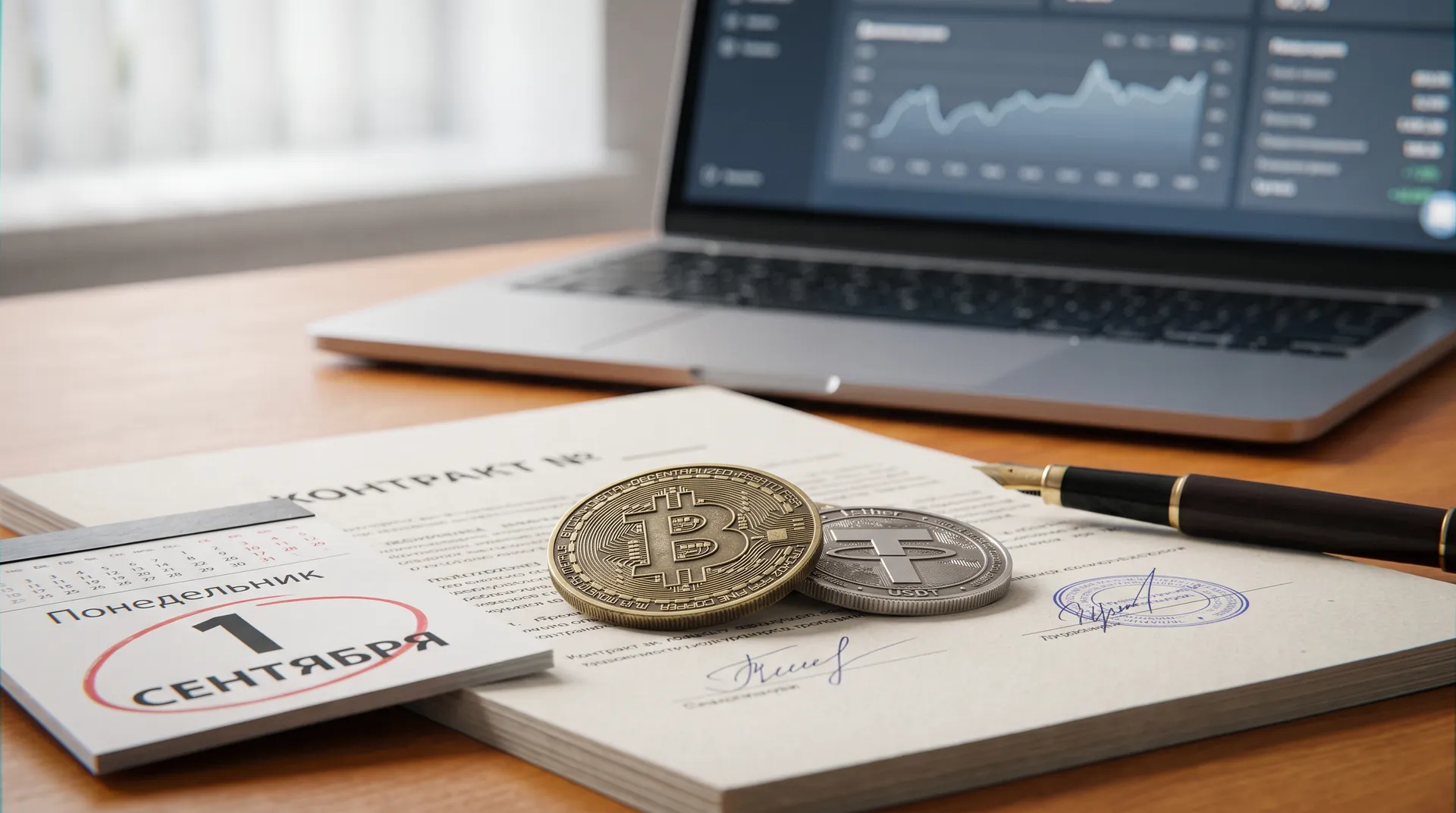 Crypt in foreign economic activity calculations: the law was shifted from July to September 1