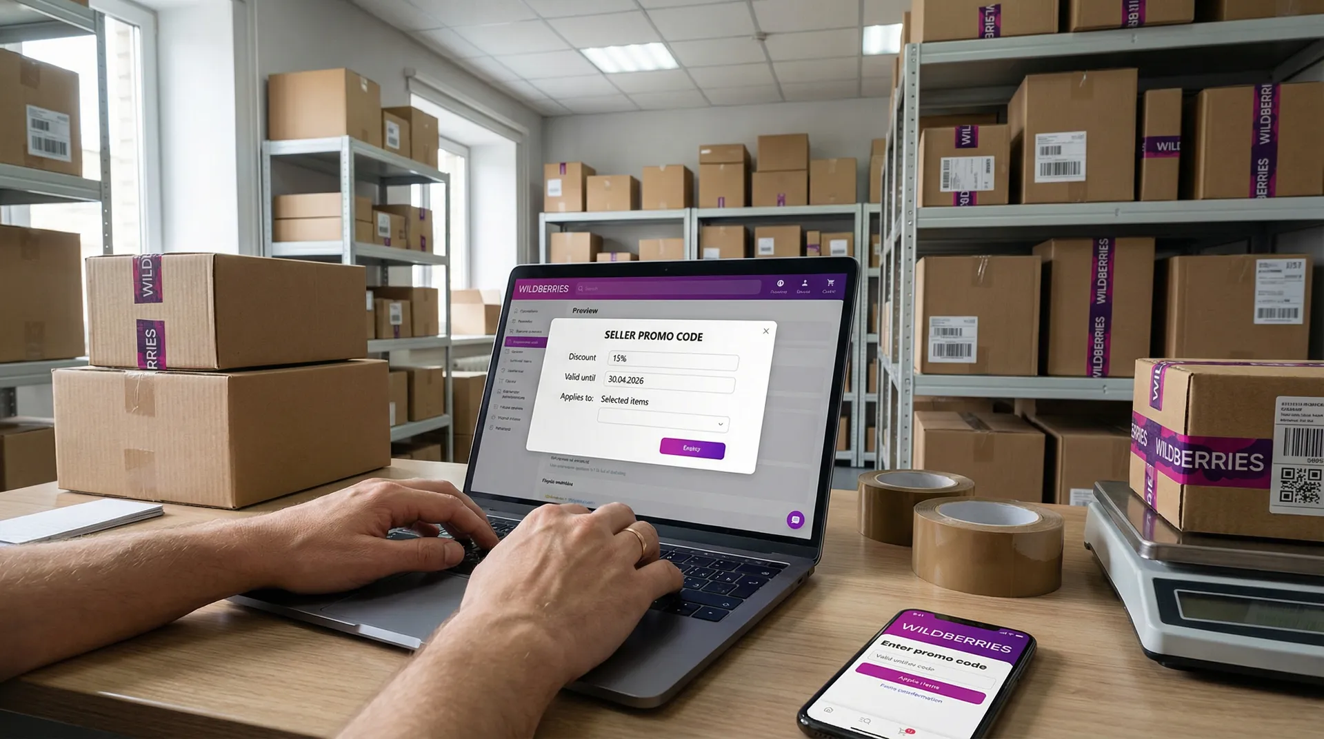 Wildberries is testing promo codes from sellers: discount by code, up to 10 active promotions and reusable