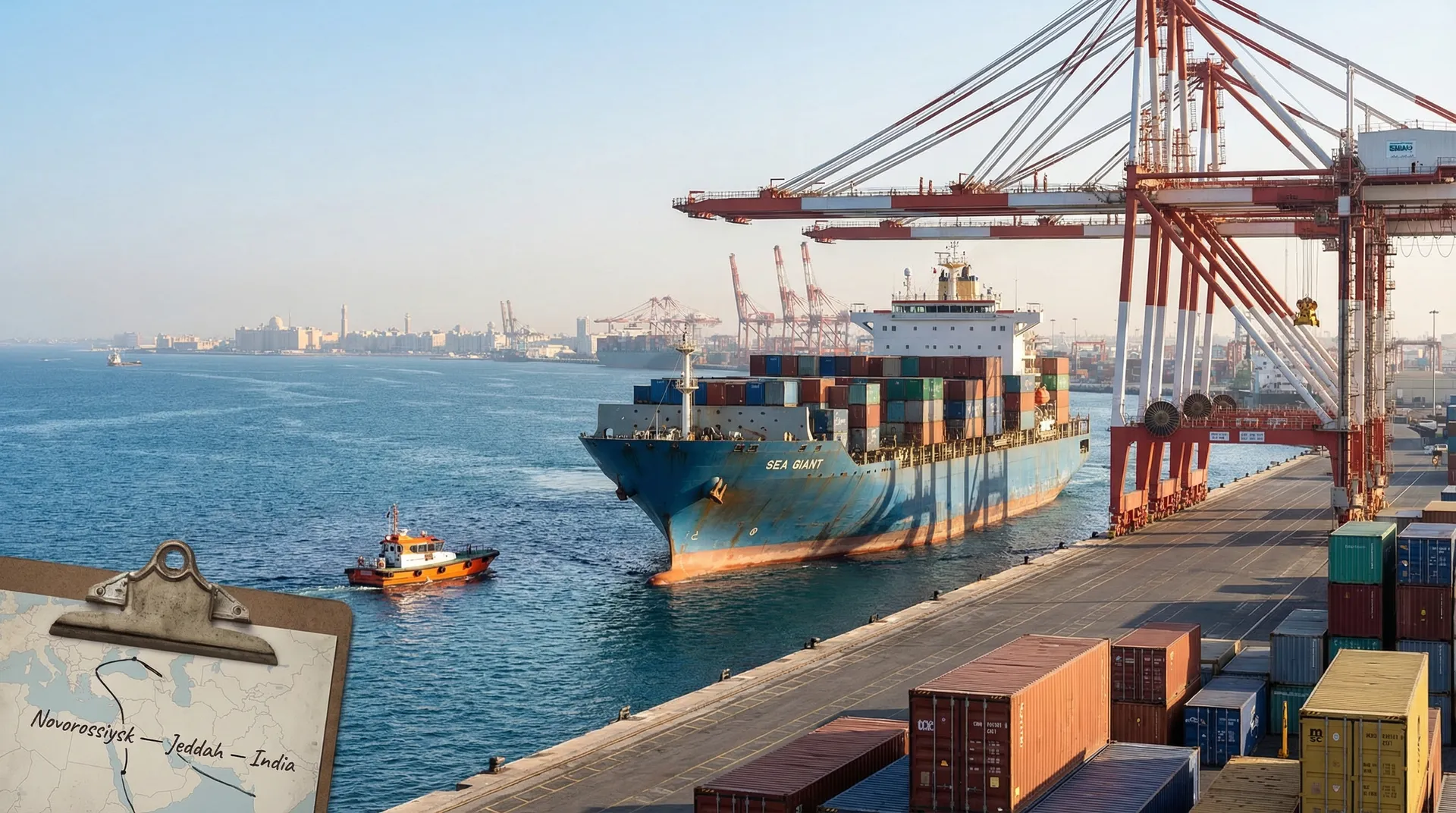 FESCO launches service to Jeddah: new hub for Middle East routes